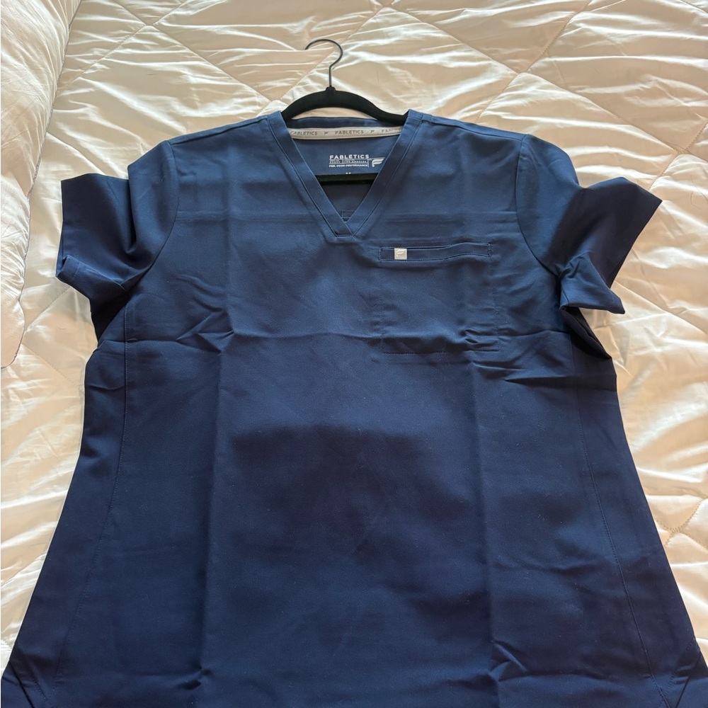 Fabletics SCRUB SET Navy Boot Cut - image 2